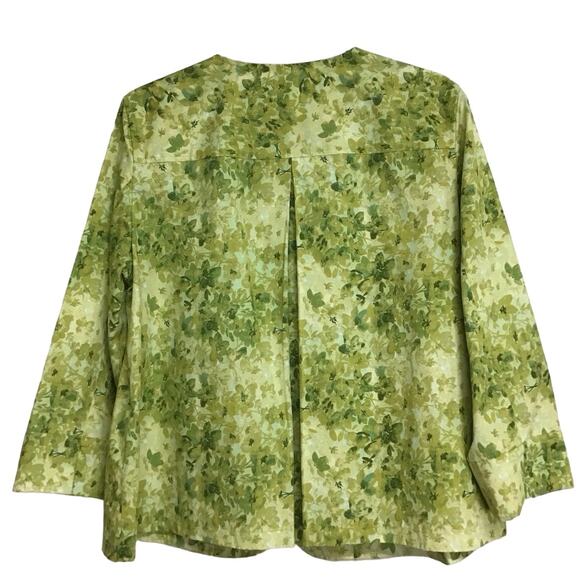 Coldwater‎ Creek Green Jacket Women's Size Extra Large - Picture 3 of 4